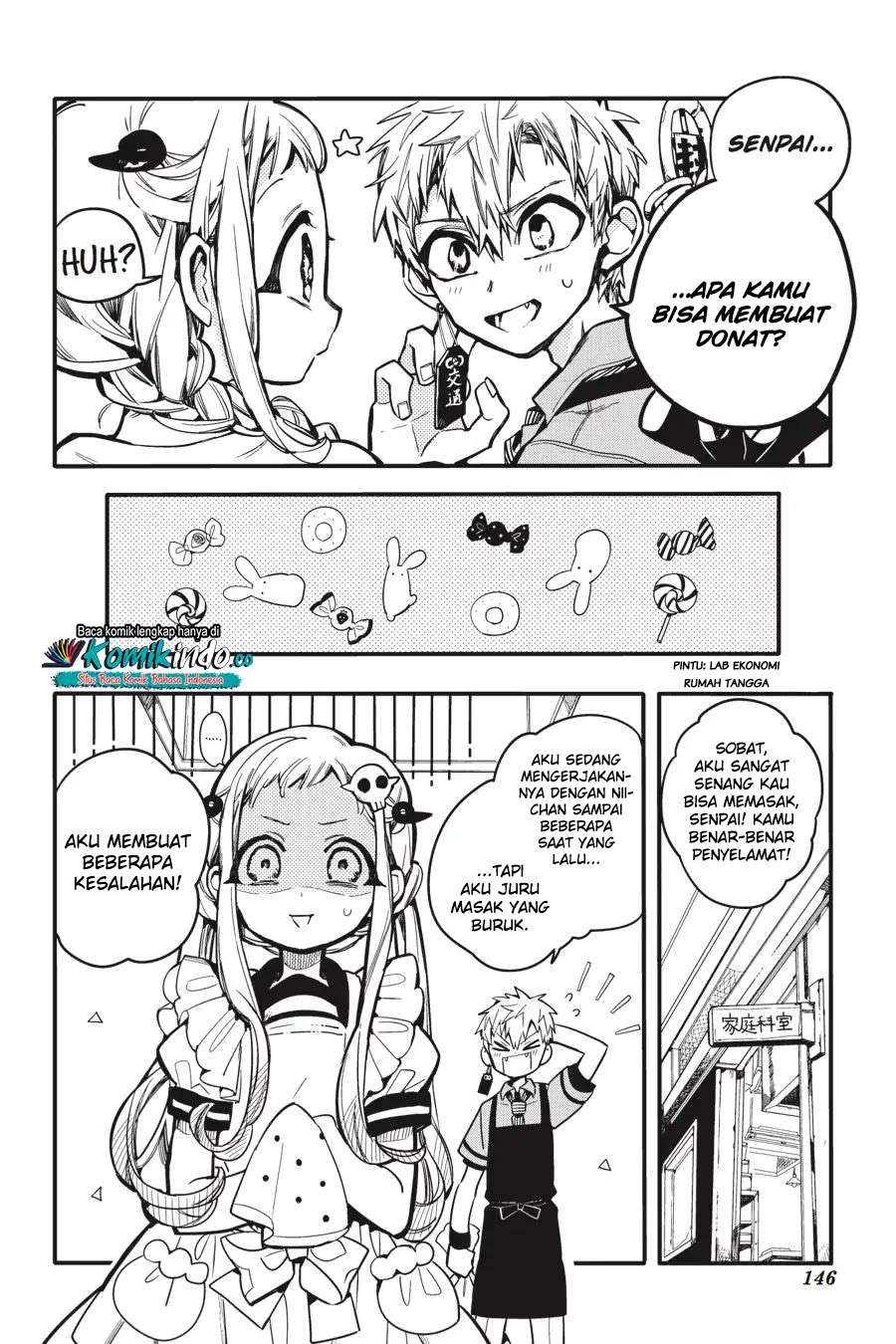 Jibaku Shounen Hanako-kun Chapter 15 Gambar 8